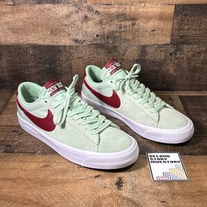 Mens Nike SB Zoom Blazer Low Pro GT Enamel Green Running Shoes DC7695-301 Size 9